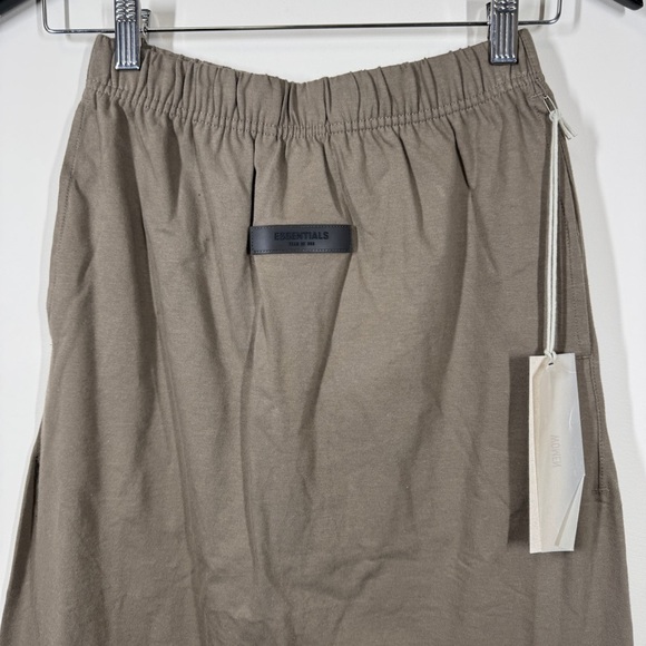 Essentials Fear of God Women'sTaupe Long Midi Skirt Size XS - Picture 4 of 13